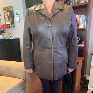 Brown Leather Jacket